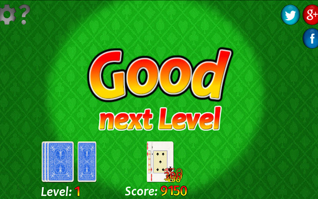 Vegas Solitaire TriPeaks  from Chrome web store to be run with OffiDocs Chromium online