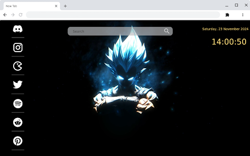 Vegeta Super Saiyan Blue: Legendary Live Wallpaper for Chrome!  from Chrome web store to be run with OffiDocs Chromium online