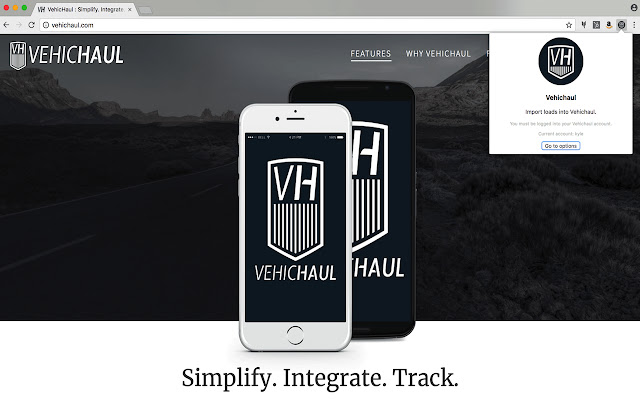 Vehichaul Importer  from Chrome web store to be run with OffiDocs Chromium online