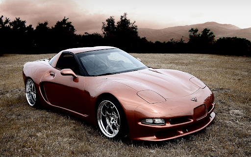 Vehicles Corvette Browser Theme  from Chrome web store to be run with OffiDocs Chromium online