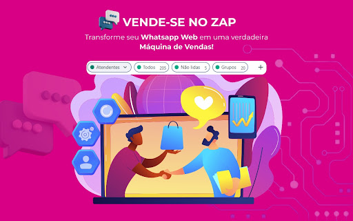 VENDE C ZAP  from Chrome web store to be run with OffiDocs Chromium online