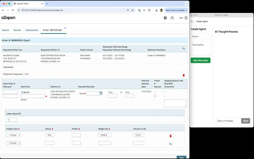 Ventus AI Agent  from Chrome web store to be run with OffiDocs Chromium online