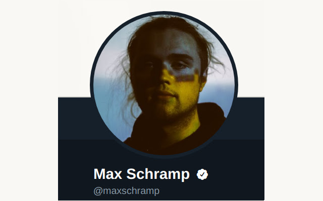Verify Max Schramp  from Chrome web store to be run with OffiDocs Chromium online