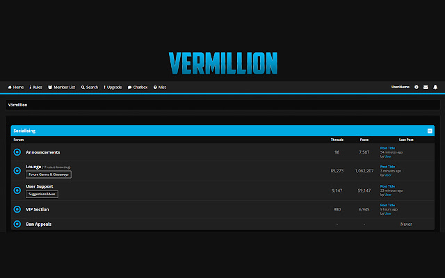 Vermillion Theme Changer v1.4.1  from Chrome web store to be run with OffiDocs Chromium online