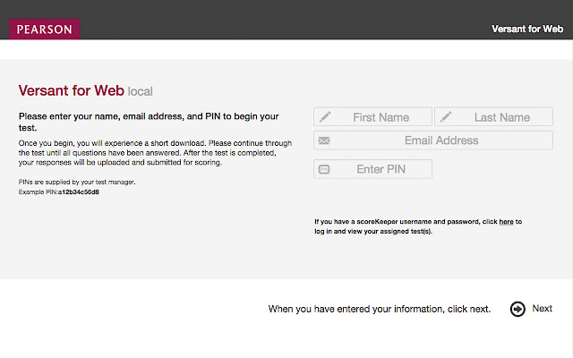 Versant for Web Local  from Chrome web store to be run with OffiDocs Chromium online