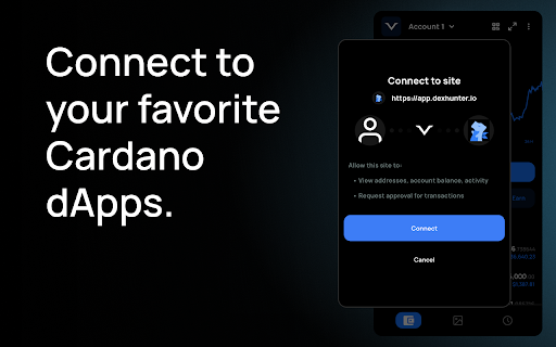 VESPR Wallet  from Chrome web store to be run with OffiDocs Chromium online