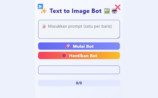 Vheer Text to Image Bot  from Chrome web store to be run with OffiDocs Chromium online