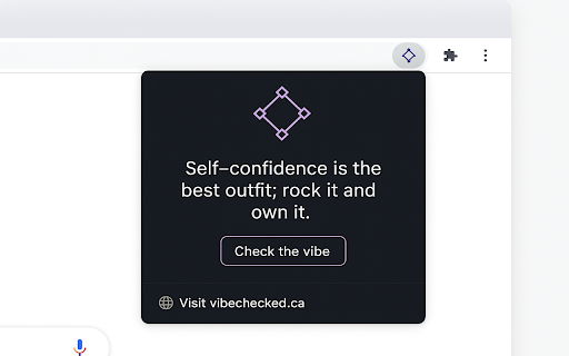 VibeChecked  from Chrome web store to be run with OffiDocs Chromium online