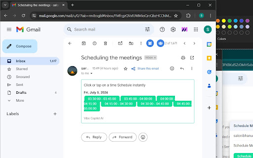 VibeCopilot.ai  from Chrome web store to be run with OffiDocs Chromium online