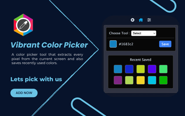 Vibrant Color Dropper  Tools  from Chrome web store to be run with OffiDocs Chromium online