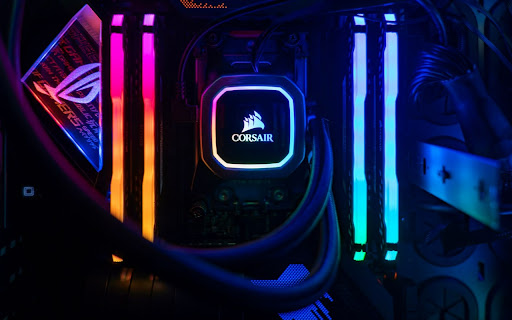 Vibrant RGB PC System  from Chrome web store to be run with OffiDocs Chromium online