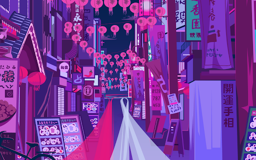 Vibrant Street  from Chrome web store to be run with OffiDocs Chromium online