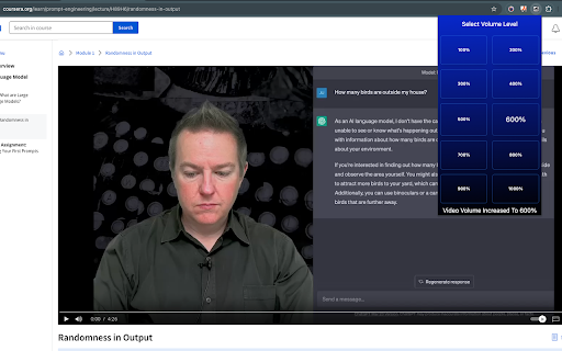 Video Audio Booster  from Chrome web store to be run with OffiDocs Chromium online
