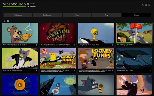 Videocoleco  from Chrome web store to be run with OffiDocs Chromium online