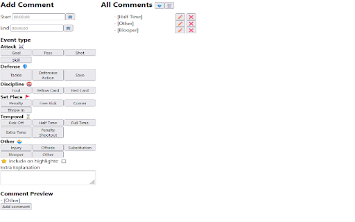 Video Comments  from Chrome web store to be run with OffiDocs Chromium online