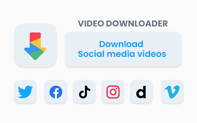 Video Downloader for Chrome  from Chrome web store to be run with OffiDocs Chromium online