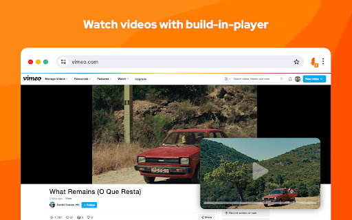 Video Downloader Social  from Chrome web store to be run with OffiDocs Chromium online