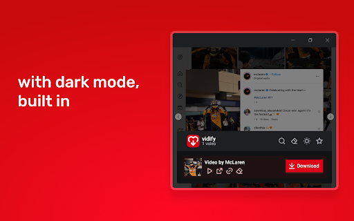 Video Downloader | Vidify  from Chrome web store to be run with OffiDocs Chromium online