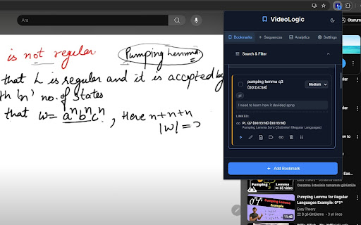 VideoLogic  from Chrome web store to be run with OffiDocs Chromium online