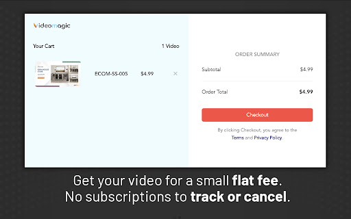 Videomagic Generate videos from webpages in minutes  from Chrome web store to be run with OffiDocs Chromium online