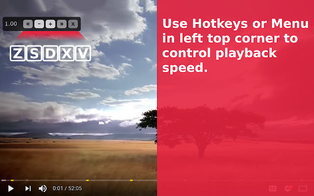 Video Speed Manager  from Chrome web store to be run with OffiDocs Chromium online