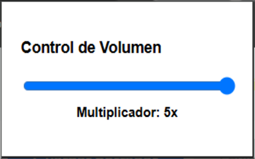 Video Volume Booster  from Chrome web store to be run with OffiDocs Chromium online