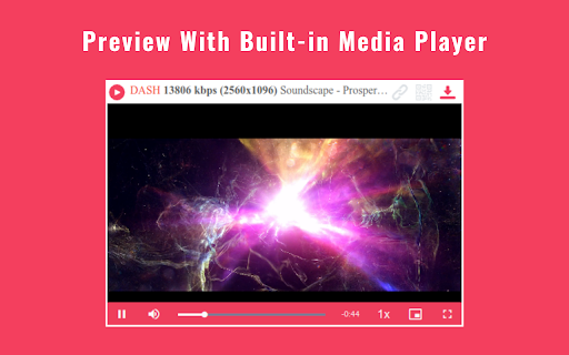 VidHelper Video Download Helper  from Chrome web store to be run with OffiDocs Chromium online