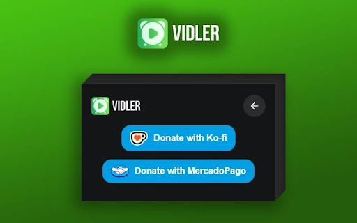 Vidler  from Chrome web store to be run with OffiDocs Chromium online