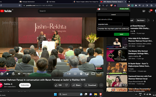 vidmarker  from Chrome web store to be run with OffiDocs Chromium online
