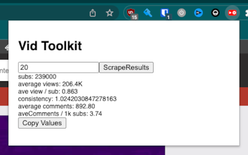 Vid Toolkit  from Chrome web store to be run with OffiDocs Chromium online