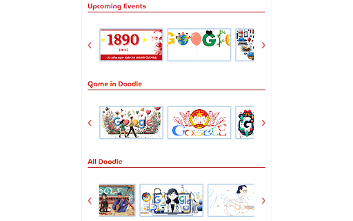 VietDoodle Gallery  from Chrome web store to be run with OffiDocs Chromium online