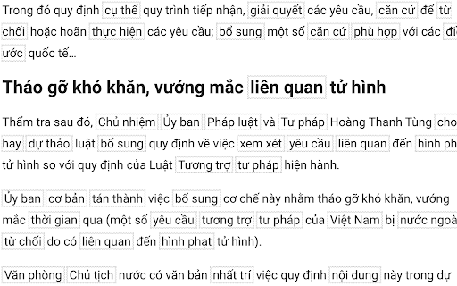 Vietnamese Delimiter  from Chrome web store to be run with OffiDocs Chromium online