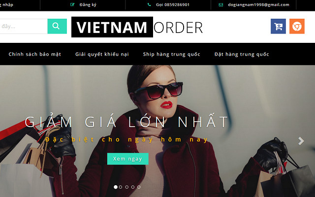 VietNam Order  from Chrome web store to be run with OffiDocs Chromium online