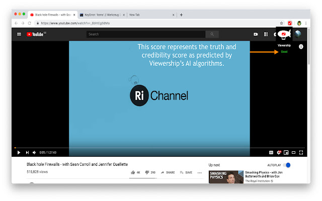 Viewership  from Chrome web store to be run with OffiDocs Chromium online