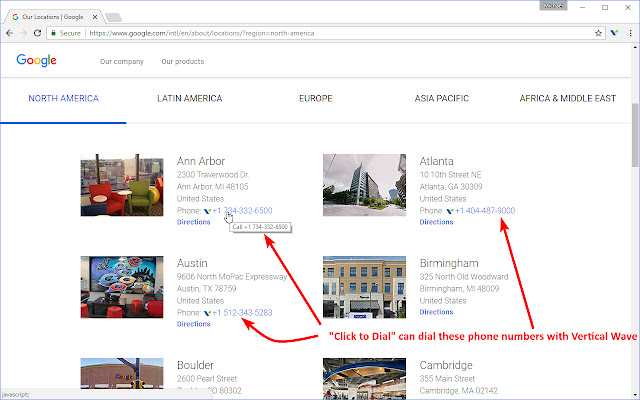 ViewPoint Web Click To Dial  from Chrome web store to be run with OffiDocs Chromium online