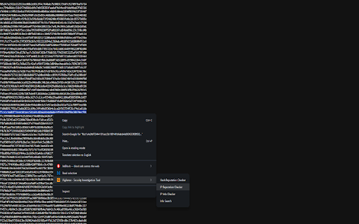 Vigilance Security Investigation Tool  from Chrome web store to be run with OffiDocs Chromium online