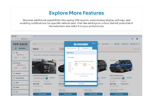 VinAssessment: Check Vehicle History  from Chrome web store to be run with OffiDocs Chromium online