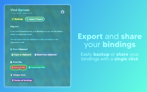 Vind: Keyboard Shortcuts for Every Website  from Chrome web store to be run with OffiDocs Chromium online