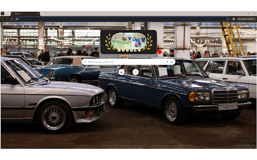 Vintage Cars at a Car Show  from Chrome web store to be run with OffiDocs Chromium online