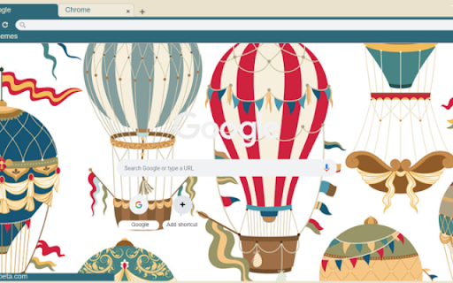 Vintage Hot Air Balloons  from Chrome web store to be run with OffiDocs Chromium online