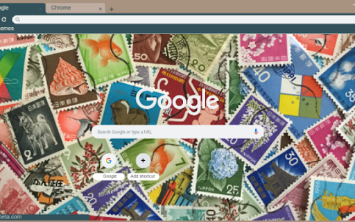 Vintage Postage Stamps Collage  from Chrome web store to be run with OffiDocs Chromium online