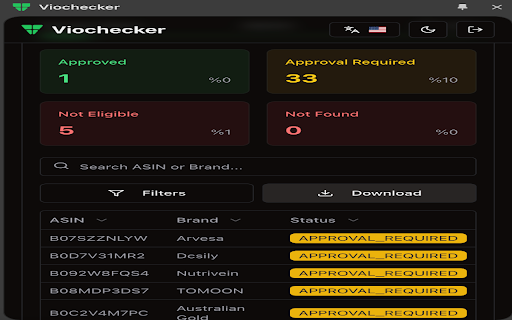 Viochecker  from Chrome web store to be run with OffiDocs Chromium online