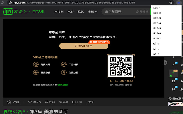 vip播放  from Chrome web store to be run with OffiDocs Chromium online