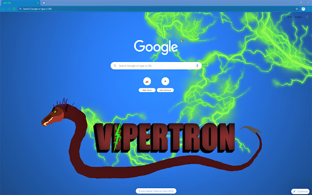 VIPERTRON Google Chrome Theme  from Chrome web store to be run with OffiDocs Chromium online