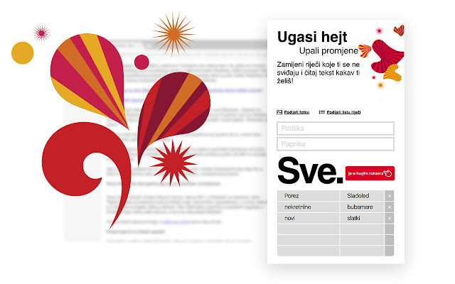 Vip Mijenjam Sve  from Chrome web store to be run with OffiDocs Chromium online