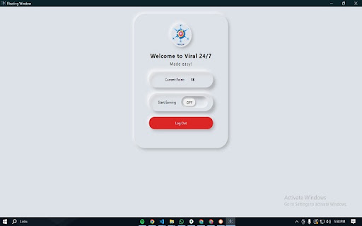 Viral 24/7  from Chrome web store to be run with OffiDocs Chromium online