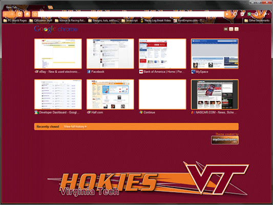 Virginia Tech Hokies Large  from Chrome web store to be run with OffiDocs Chromium online