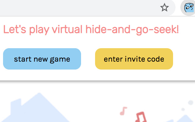 virtual hide and go seek  from Chrome web store to be run with OffiDocs Chromium online