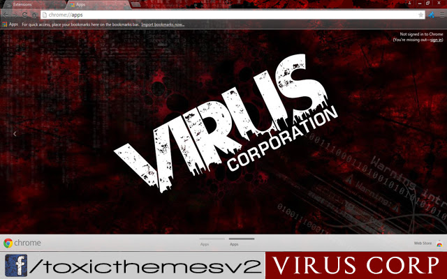 Virus Corporation Red  from Chrome web store to be run with OffiDocs Chromium online