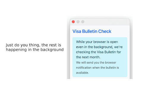 Visa Bulletin Check  from Chrome web store to be run with OffiDocs Chromium online